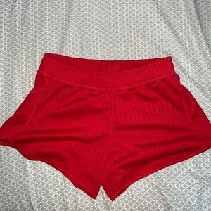 ATHLETIC WORKS Red Shorts Size Small